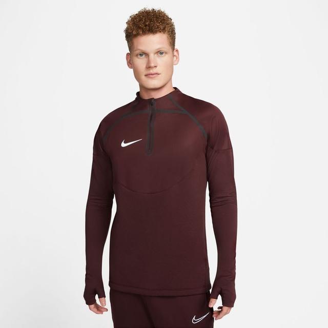 Nike Trainingsshirt Therma-fit Adv Drill Winter Warrior - Burgund/silber, Größe XX-Large on Productcaster.