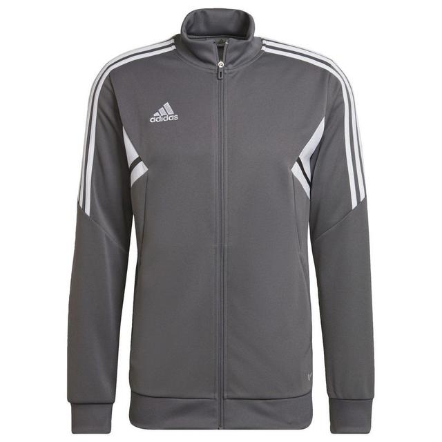 adidas Training Jacket Condivo 22 - Grey/white, size Small on Productcaster.