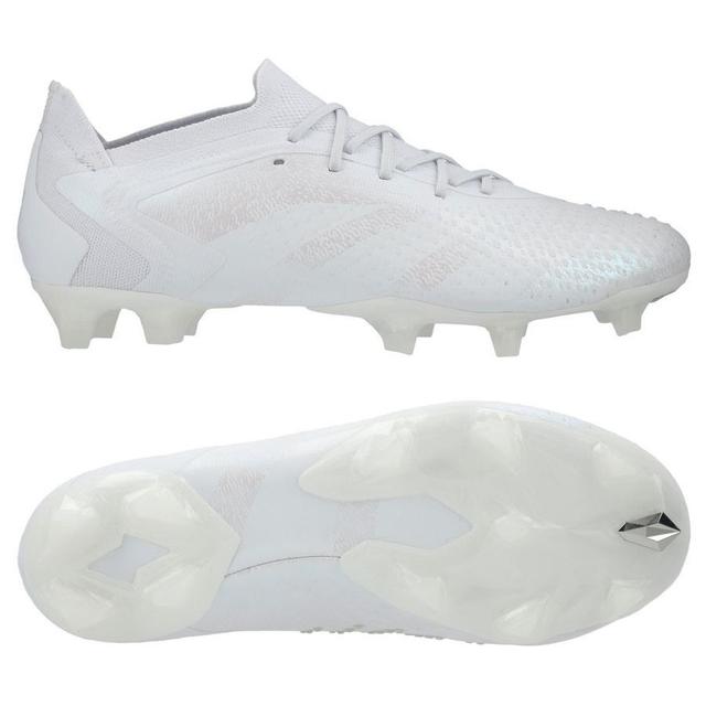 adidas Predator Accuracy .1 Low Fg Pearlized - Footwear White - Grass (Fg), size 36 on Productcaster.