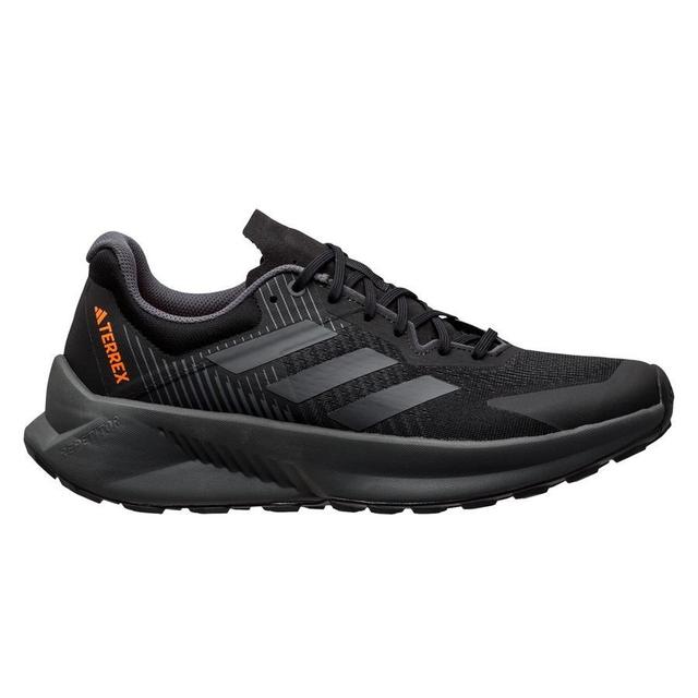 adidas Running Shoe Terrex Soulstride Flow - Core Black/grey Six/orange, size 40 on Productcaster.