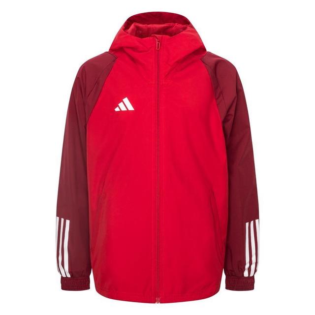 adidas Jacket Tiro 23 Competition - Team Power Red/white Kids, size 140 cm on Productcaster.