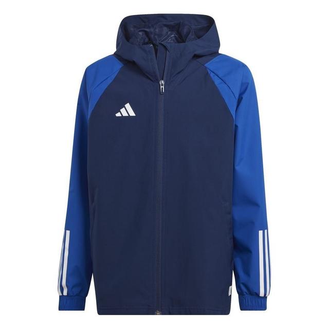 adidas Jacket Tiro 23 Competition - Team Navy/blue/white Kids, size 140 cm on Productcaster.