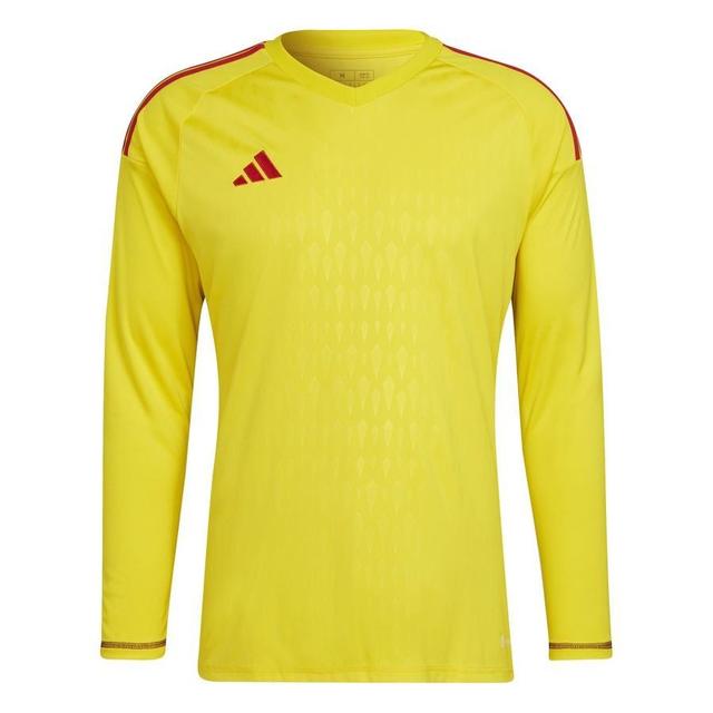 adidas Goalkeeper Shirt Tiro 23 Competition - Team Yellow/red, size Medium on Productcaster.