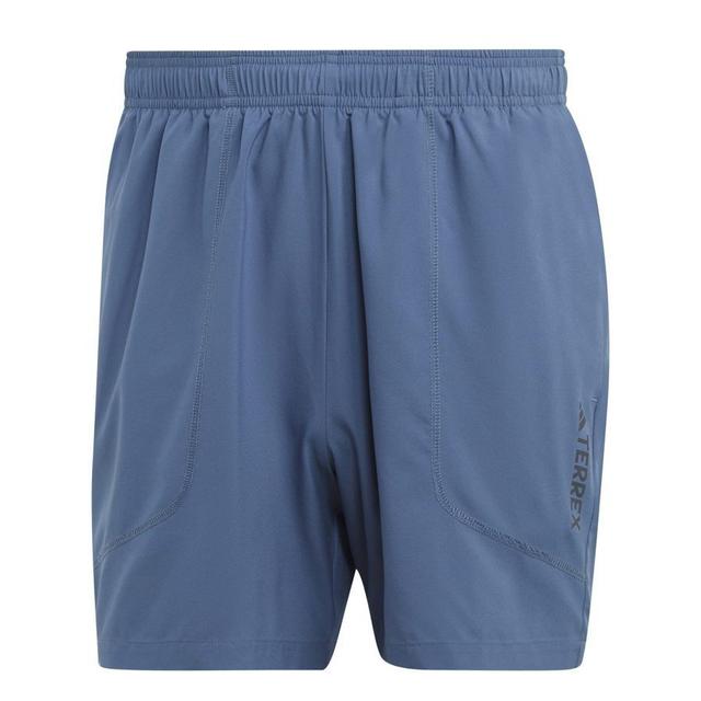 adidas Training Shorts Terrex Multi - Blue, size Large on Productcaster.