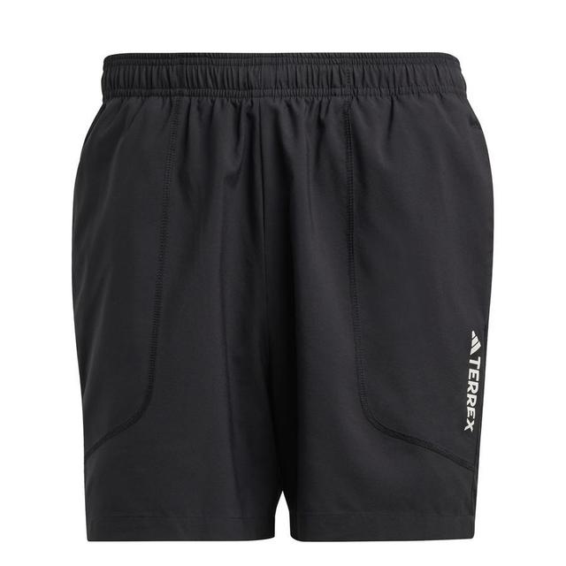 adidas Shorts Terrex Multi - Black, size Small on Productcaster.