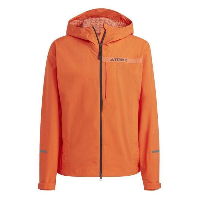 adidas Rain Jacket Terrex Multi Rain.Rdy - Orange, size X-Large on Productcaster.