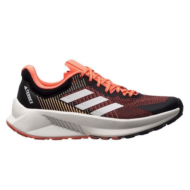 adidas Running Shoe Terrex Soulstride Flow - Core Black/crystal White/orange Women, size 42 on Productcaster.