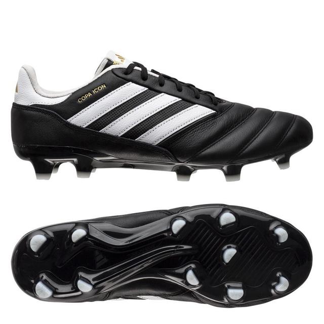 adidas Copa Icon Mundial .1 Fg - Core Black/footwear White/gold Metallic, size 36⅔ on Productcaster.