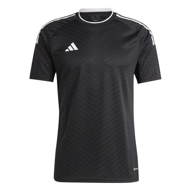 adidas Playershirt Campeon 23 - Black/white, size Large on Productcaster.