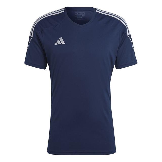 adidas Training T-shirt Tiro 23 League - Team Navy/white, size X-Small on Productcaster.