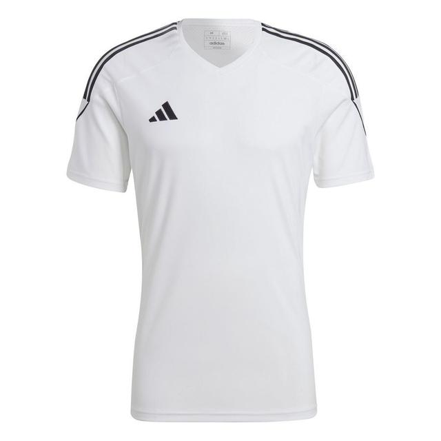 adidas Training T-shirt Tiro 23 League - White/black, size Large on Productcaster.