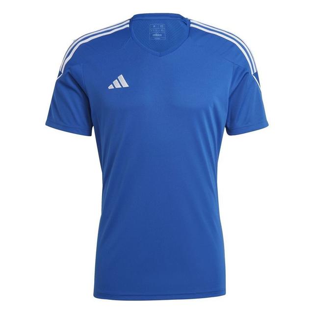 adidas Training T-shirt Tiro 23 League - Royal Blue/white, size Large on Productcaster.