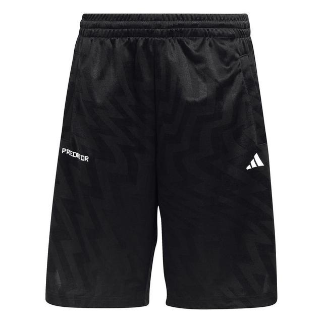 adidas Shorts Predator - Black/white Kids, size 176 cm on Productcaster.