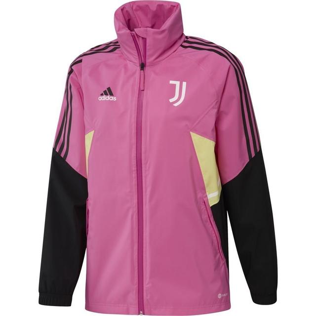 Juventus Regenjacke Condivo 22 - Pink/schwarz/gelb - adidas, Größe XX-Large on Productcaster.