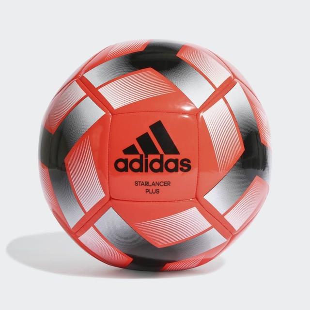 adidas Football Starlancer Plus - Solar Red/white/black, size Ball SZ. 5 on Productcaster.