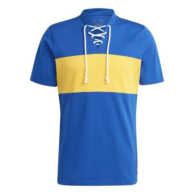 Boca Juniors Playershirt Retro 1913 - Blue/yellow - , size Small on Productcaster.