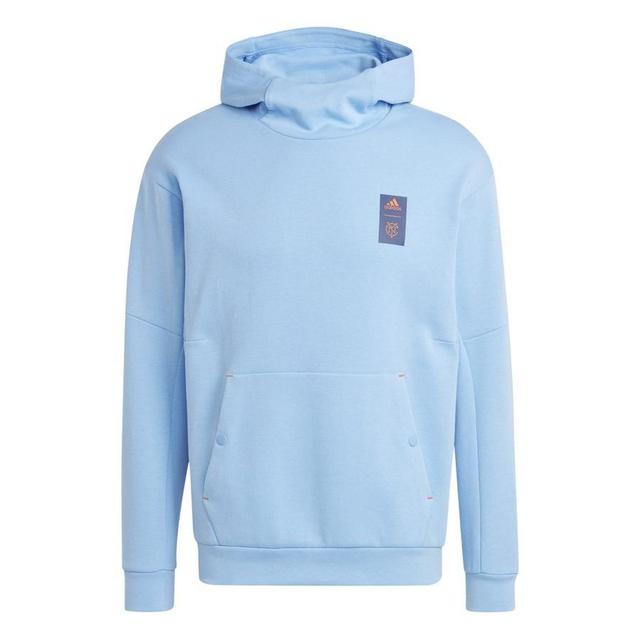 New York City Fc Hoodie Travel - Baltic Blue - , size Large on Productcaster.