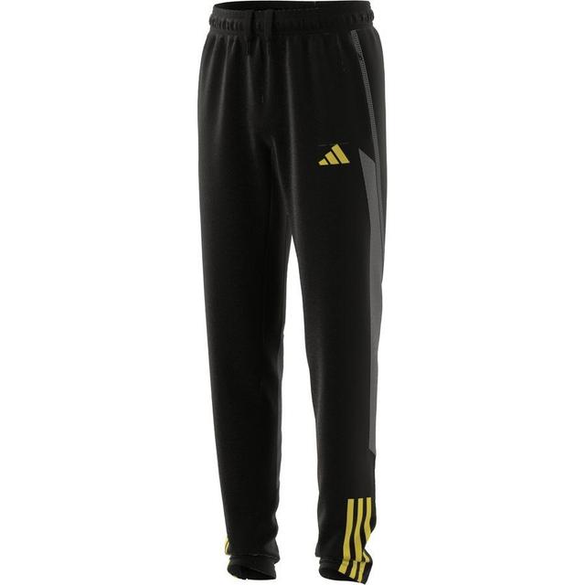 adidas Training Trousers Tiro 23 Competition - Black/light Grey/yellow Kids, size 128 cm on Productcaster.