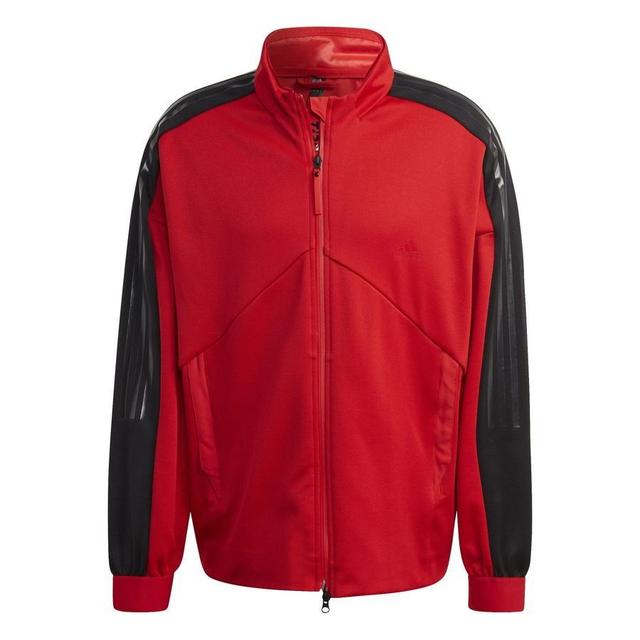 adidas Track Top Tiro - Red/black, size Large on Productcaster.