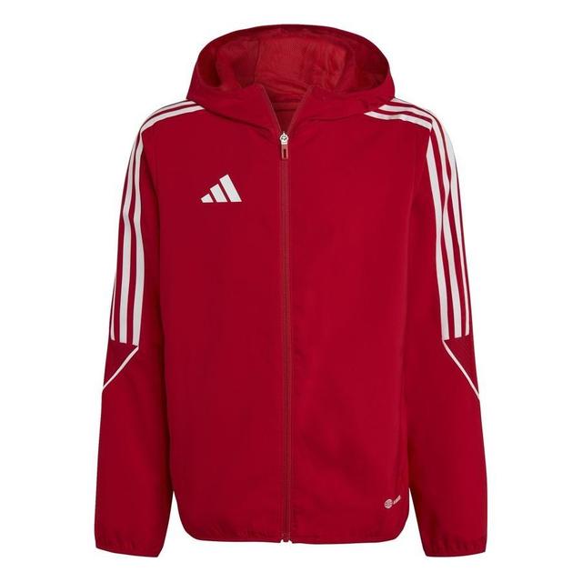 adidas Windbreaker Tiro 23 League - Team Power Red Kids, size 164 cm on Productcaster.