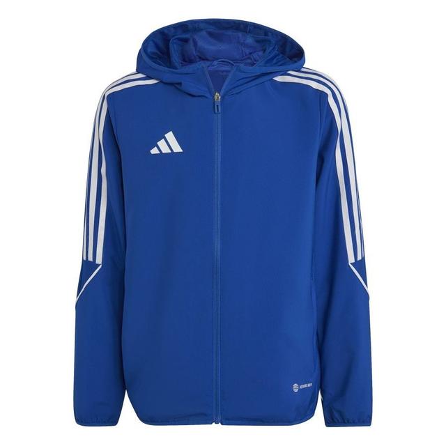 adidas Windbreaker Tiro 23 League - Royal Blue Kids, size 152 cm on Productcaster.