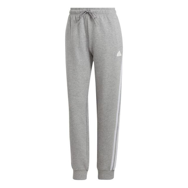 adidas Sweatpants Future Icons 3-stripes Regular - Medium Grey Heather/white Women, size Large on Productcaster.