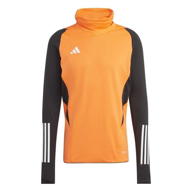 adidas Training Shirt Tiro 23 Pro Warm - Black/orange, size X-Large on Productcaster.