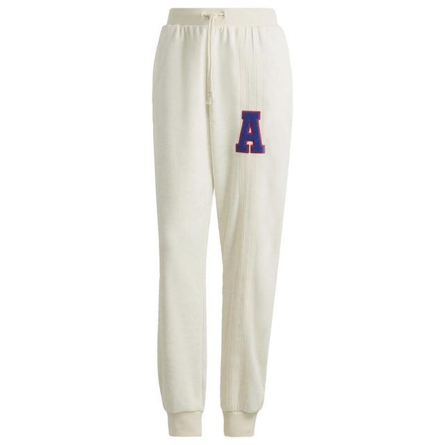 adidas Originals Sweatpants 3-stripes - Wonder White Women, size Medium on Productcaster.