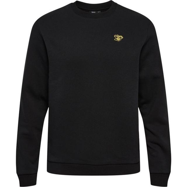 Hummel Sweatshirt Amnesty X Hummel - Black/yellow, size Small on Productcaster.