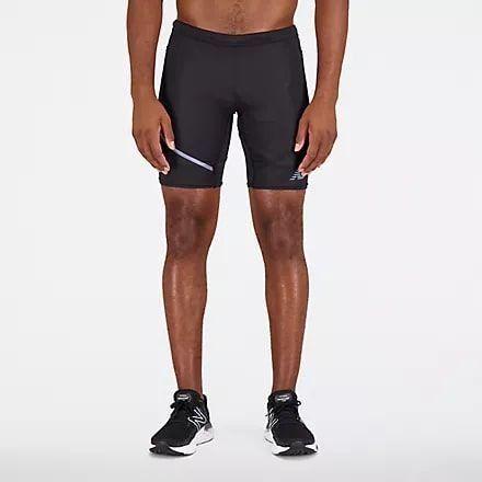 New Balance Tights Q Speed - Black, size X-Large on Productcaster.