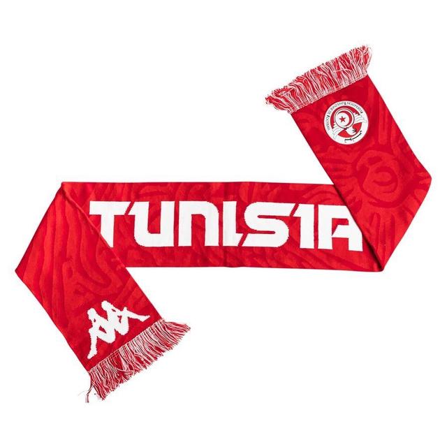 Tunisia Scarf - Red/white - , size One Size on Productcaster.