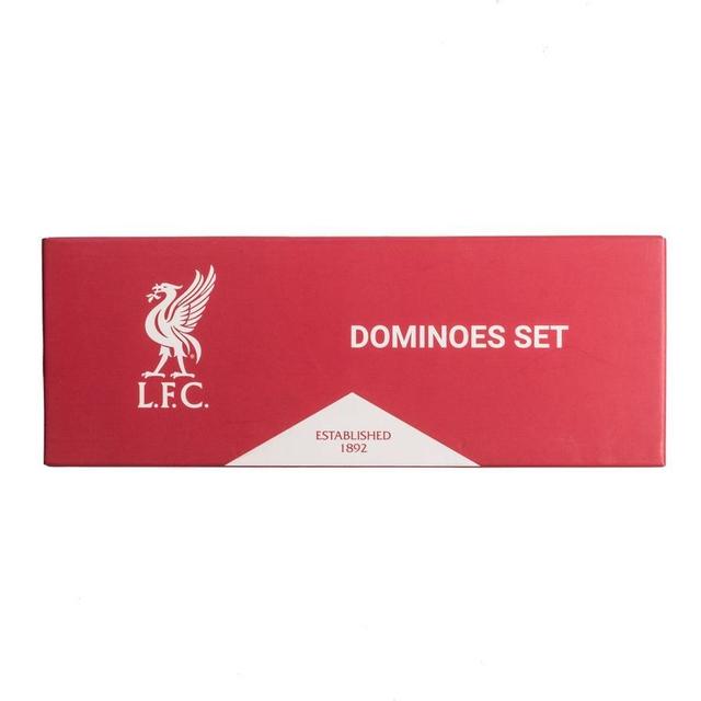 Liverpool Dominoes Set Liverbird - Red/brown - , size One Size on Productcaster.