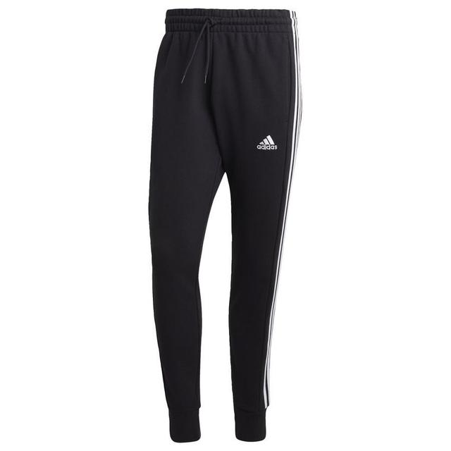 adidas Essentials French Terry Tapered Cuff 3-stripes Pants, storlek 3XL on Productcaster.