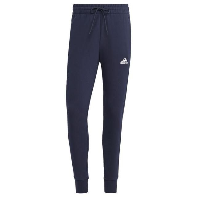 adidas Essentials French Terry Tapered Cuff 3-stripes Pants, størrelse XX-Large on Productcaster.