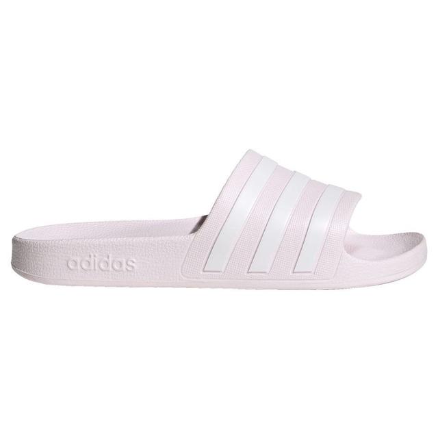 adidas Adilette Aqua Slide - Pink/footwear White Women, size 43⅓ on Productcaster.