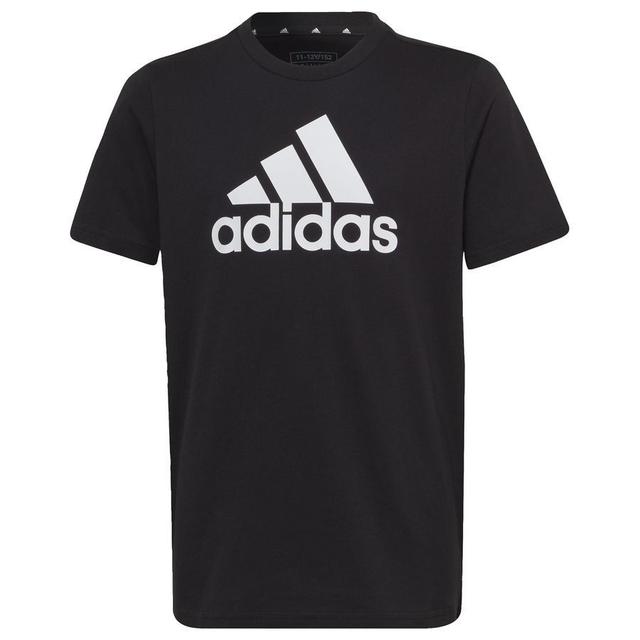 adidas Essentials Big Logo Cotton Tee, størrelse 128 cm on Productcaster.