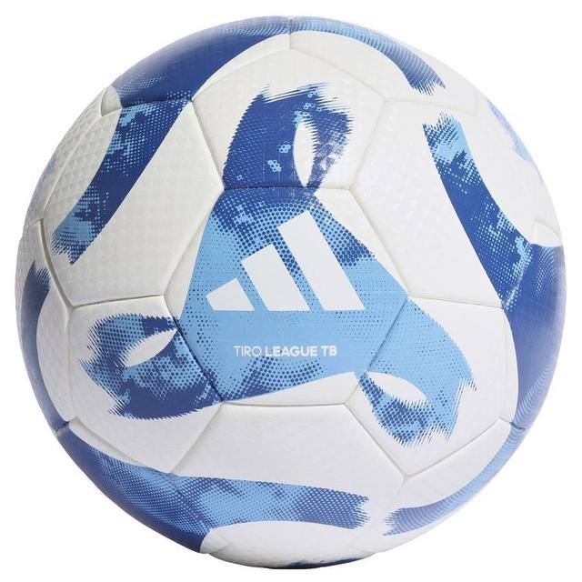 adidas Football Tiro League Thermally Bonded - White/team Royal Blue/light Blue, size Ball SZ. 4 on Productcaster.