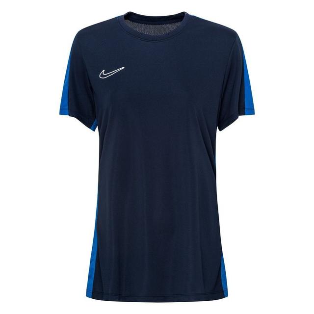 Nike Training T-shirt Dri-fit Academy 23 - Obsidian/royal Blue/white Woman, size X-Large on Productcaster.