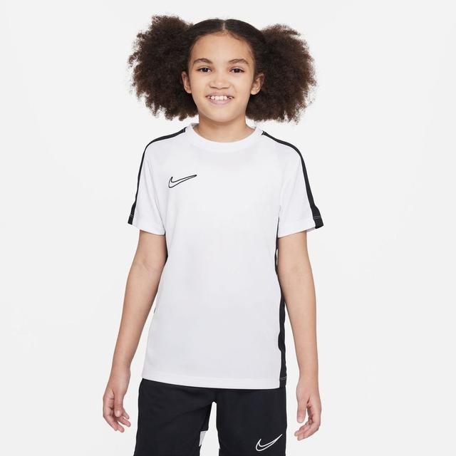 Nike Training T-shirt Dri-fit Academy 23 - White/black Kids, size XS: 122-128 cm on Productcaster.