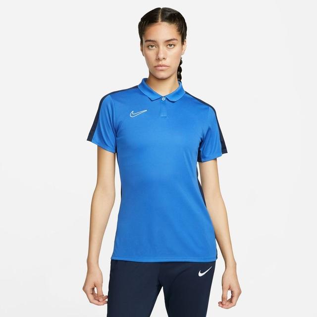 Nike Polo Dri-fit Academy 23 - Royal Blue/obsidian/white Woman, size Large on Productcaster.