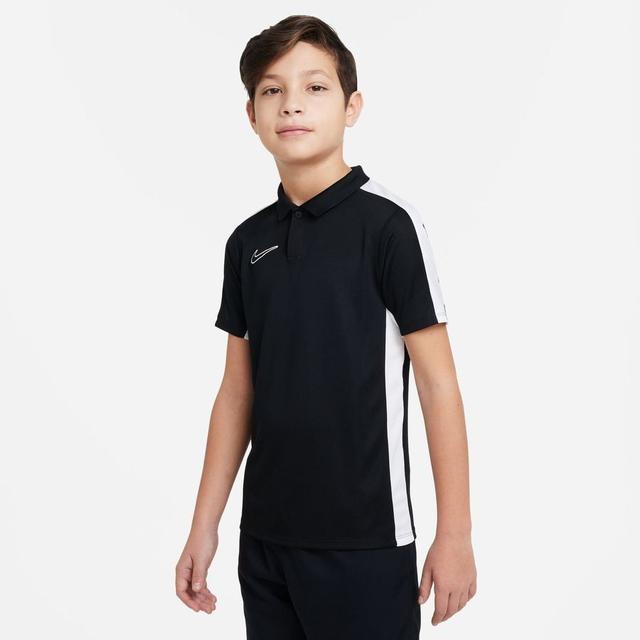 Nike Polo Dri-fit Academy 23 - Black/white Kids, size XS: 122-128 cm on Productcaster.