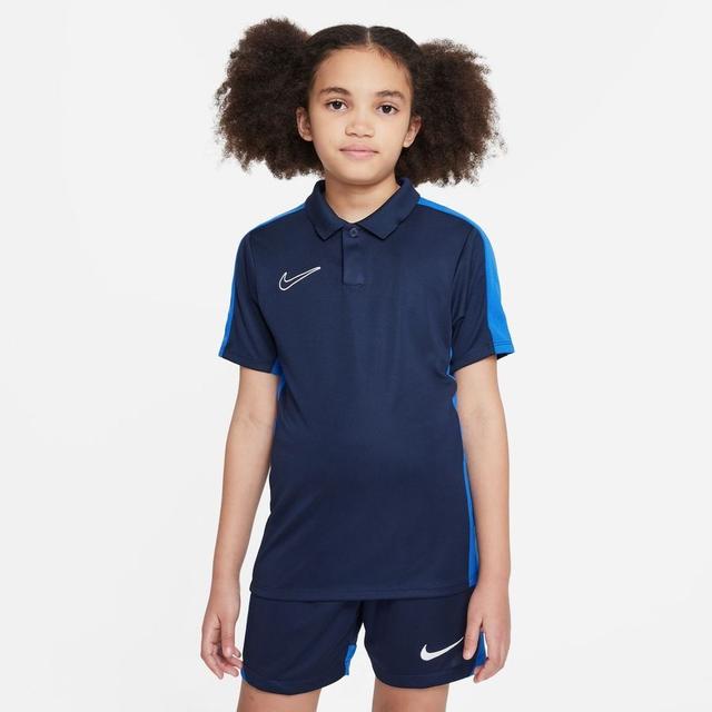 Nike Polo Dri-fit Academy 23 - Obsidian/royal Blue/white Kids, size XL: 158-170 cm on Productcaster.