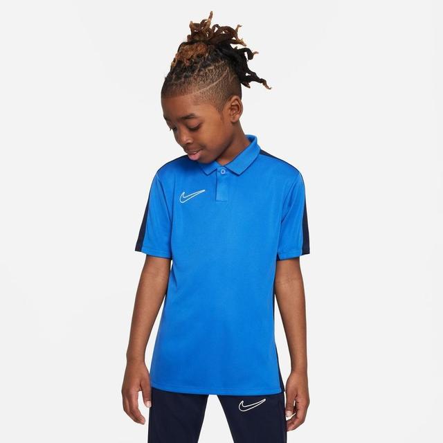 Nike Polo Dri-fit Academy 23 - Royal Blue/obsidian/white Kids, size L: 147-158 cm on Productcaster.