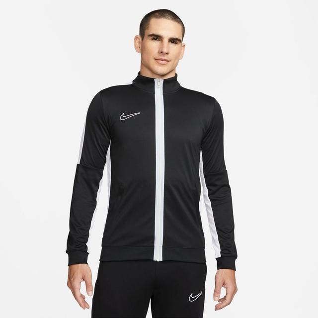 Nike Track Jacket Dri-fit Academy 23 - Black/white/white, size Medium on Productcaster.