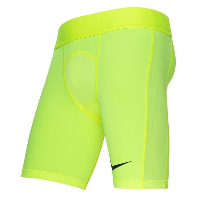 Nike Pro Compression Tights Dri-fit Strike - Volt/black, size Medium on Productcaster.