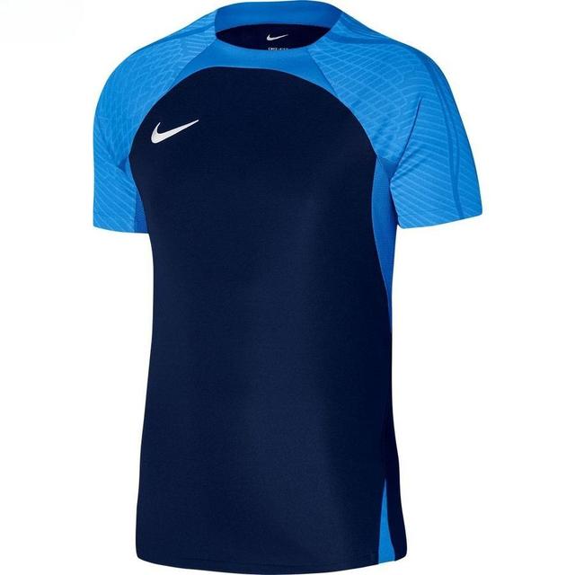 Nike Playershirt Dri-fit Strike Iii - Midnight Navy/photo Blue/white Kids, size XS: 122-128 cm on Productcaster.