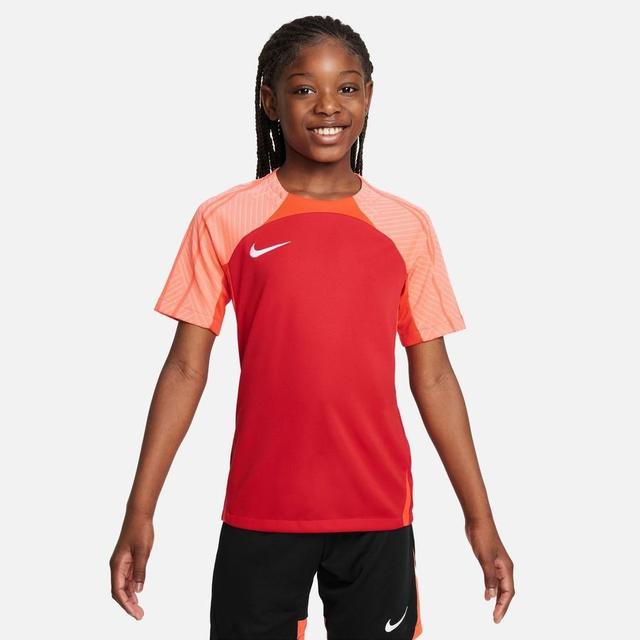 Nike Playershirt Dri-fit Strike Iii - University Red/bright Crimson/white Kids, size XS: 122-128 cm on Productcaster.