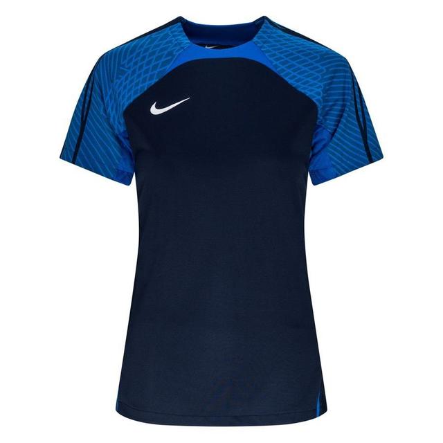 Nike Training T-shirt Dri-fit Strike 23 - Obsidian/royal Blue/white Woman, size X-Large on Productcaster.