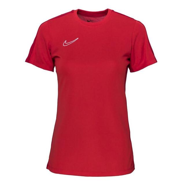 Nike Training T-shirt Dri-fit Academy 23 - University Red/gym Red/white Woman, size Large on Productcaster.