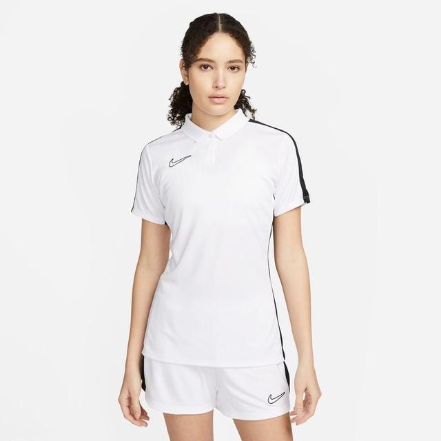 Nike Polo Dri-fit Academy 23 - White/black Woman, size Medium on Productcaster.